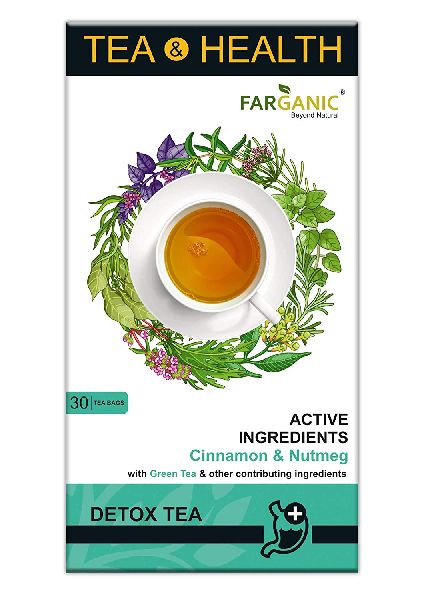 Farganic Detox Tea, Packaging Type : Pouches