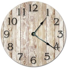 ArtFact Wooden Wall Clock, Display Type : Needle