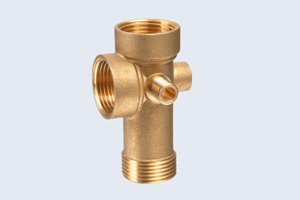 BRASS FIVE-WAY FITTING