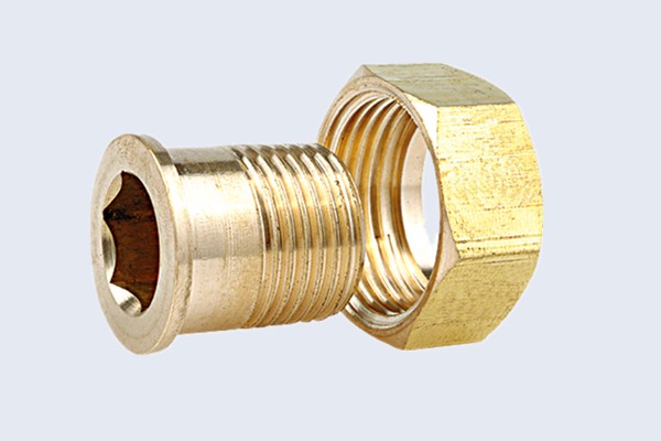 BRASS TWO PCS UNION FITTING