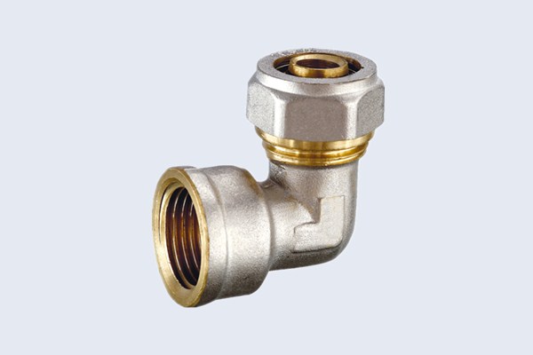 DOUBLE ELBOW BRASS PEX FITTING