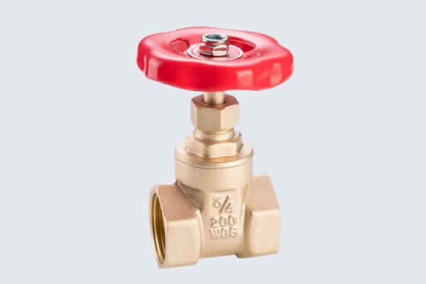 EN BRASS GATE VALVE WITH IRON HANDWHEEL