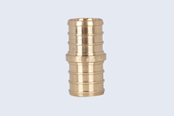LEAD-FREE DOUBLE BRASS HOSE FITTING