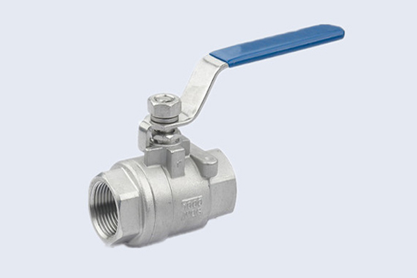 TWO PC STAINLESS STEEL BALL VALVE