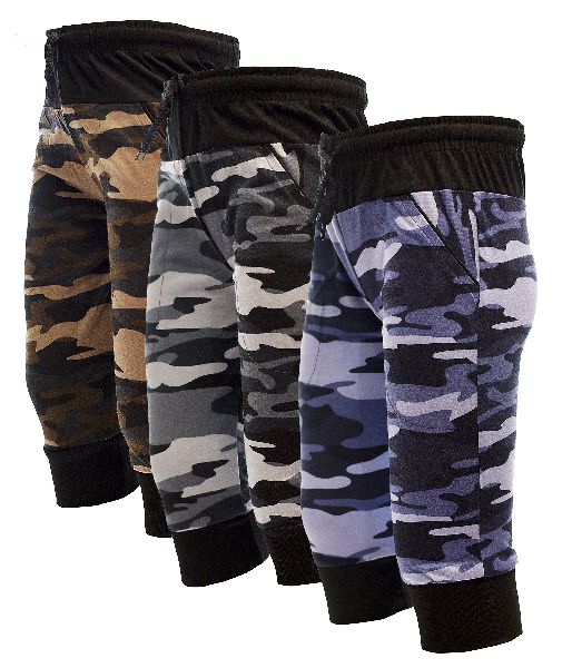 Womens Camouflage Capris