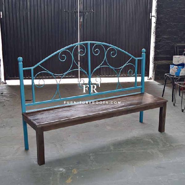 Wood Metal Combo Bench