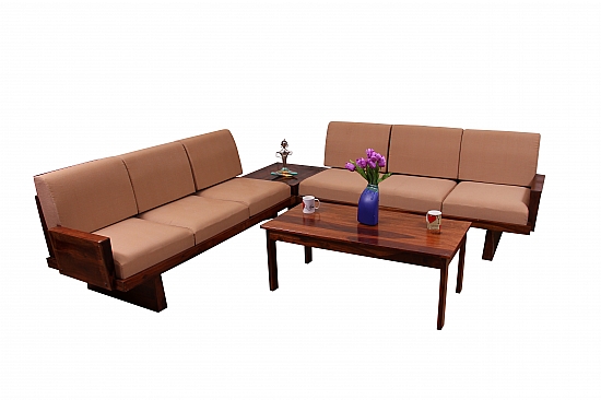 Solid Sheesham wood STYLE L SOFA, Style : Contemporary