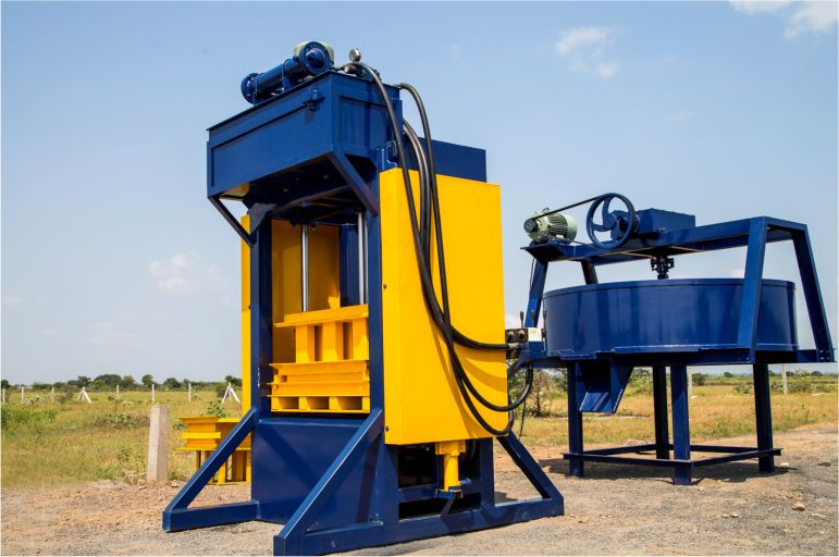 Fly ash brick making machine