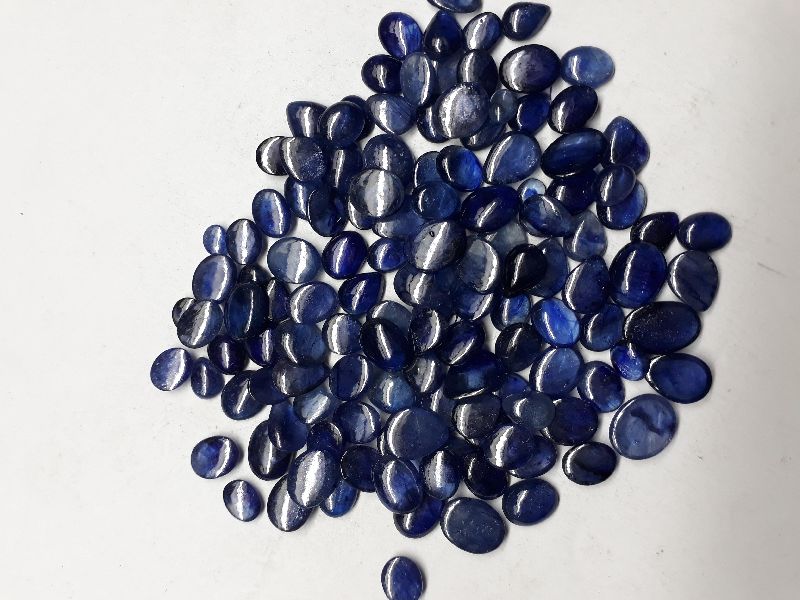 Polished BLUE SHAPIRE Gemstone, Feature : Bueatiful Colors