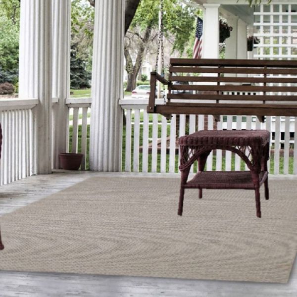 Emoltra White Flatweave Carpet