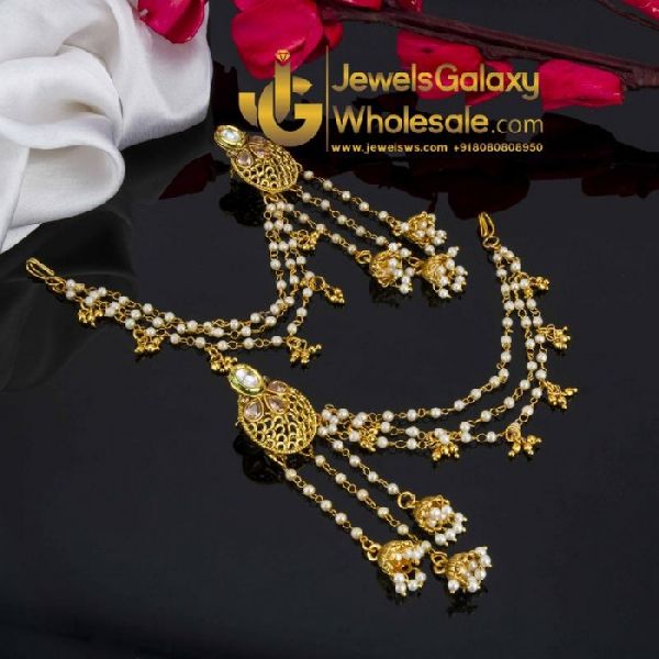 Kundan Bahubali Earrings