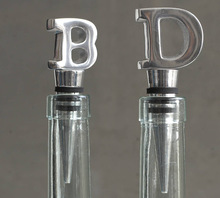 SILVER BOTTLE STOPPERS