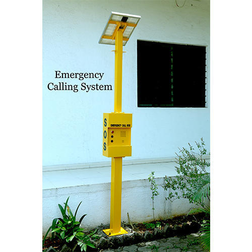 Jyoti Telecom Metallic Emergency Telephone for Highway, Power Source : Solar