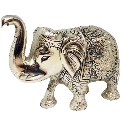 Aluminium Elephant Statue, Color : Multicolor