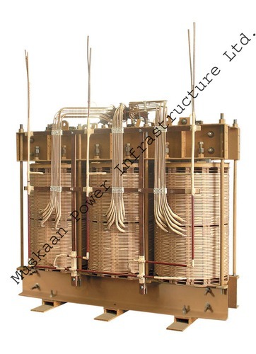 Ventilated Dry Type Power Transformer, for Industrial Use, Feature : Sturdy Construction, Electrical Porcelain