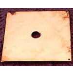 Copper bonded earth plate