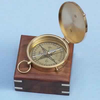 Sundial Compass, Color : Golden