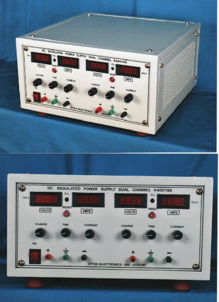 Dual Channel DC Power Supply System, Certification : ISI Certified