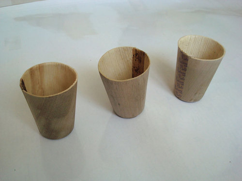 Wrapper India Areca Leaf Cups, Color : Brown
