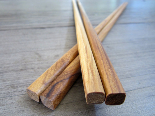 Wood Handmade Chopsticks, Packaging Type : Packet