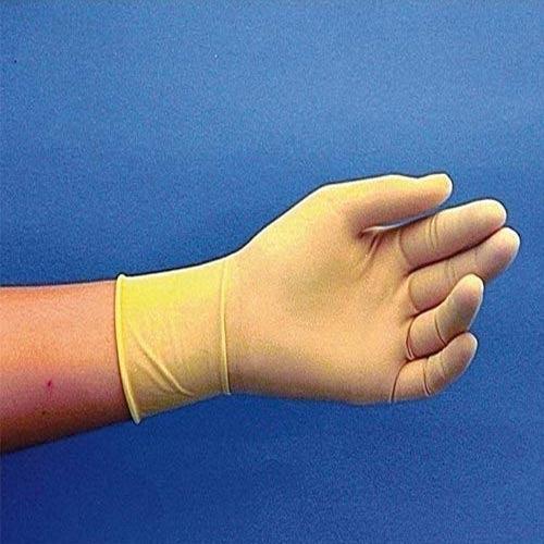 Wrapper India Latex Surgical Gloves, Color : Yellow