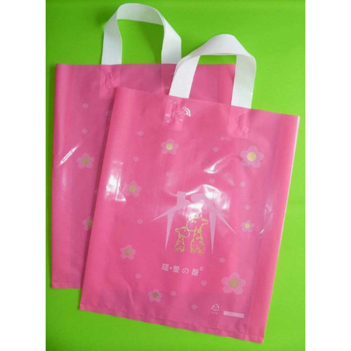 Rectangular LDPE Carry Bags, for Shopping, Pattern : Plain, Printed