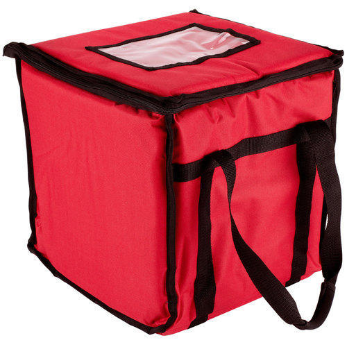 Nylon Red Insulated Delivery Bag