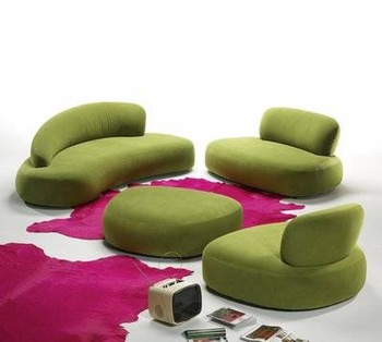 Fabric Sorian Italian Sofa, for Home Furniture