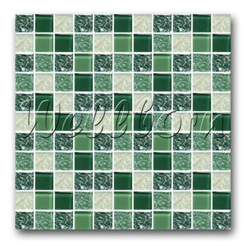 Glass Ice Crack Tile