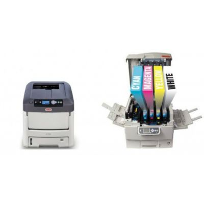 Laser Printer With White Toner