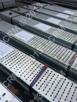 Steel Perforated Cable Trays, Length : 3000mm