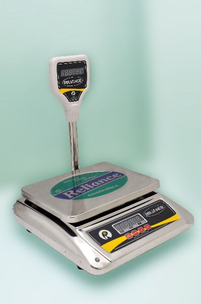 Square DIGITAL COUNTER SCALE, for Weighing Goods, Feature : Long Battery Backup