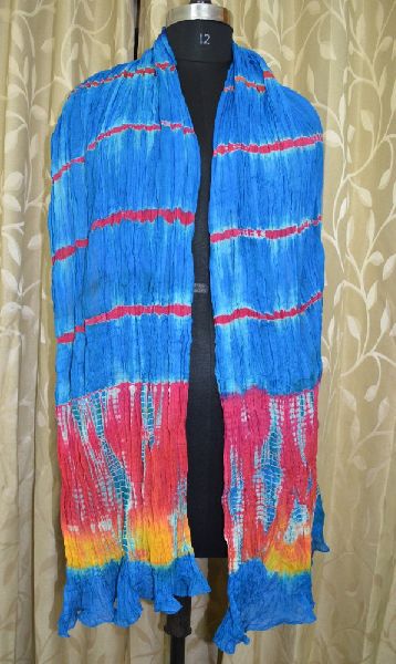 Ethnic Indian Dupatta, Pattern : Tie-dyeing