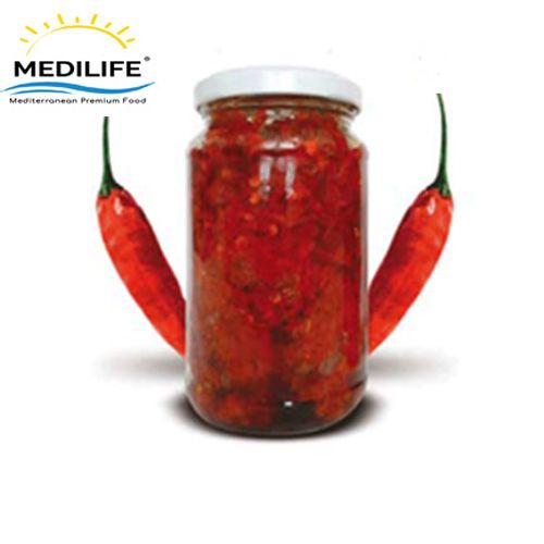 Harissa Of Tunisia, Hot Chili Paste In Glass Jar 350 G