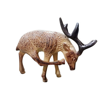 Artistical Habit Resin Aluminium Deer sculptures, for Decoration, Size : Customized