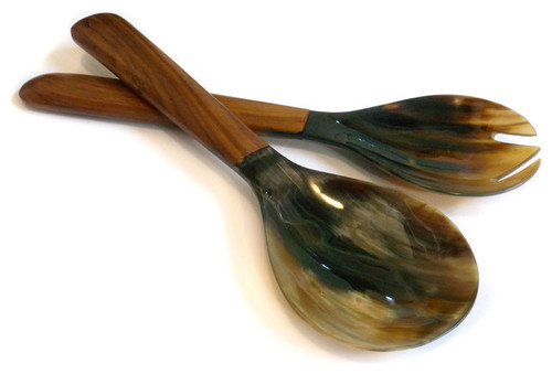 Polished Plain Buffalo Horn Spoon, Length : 5-10inch