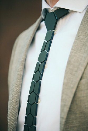 Honeycomb Acrylic Tie