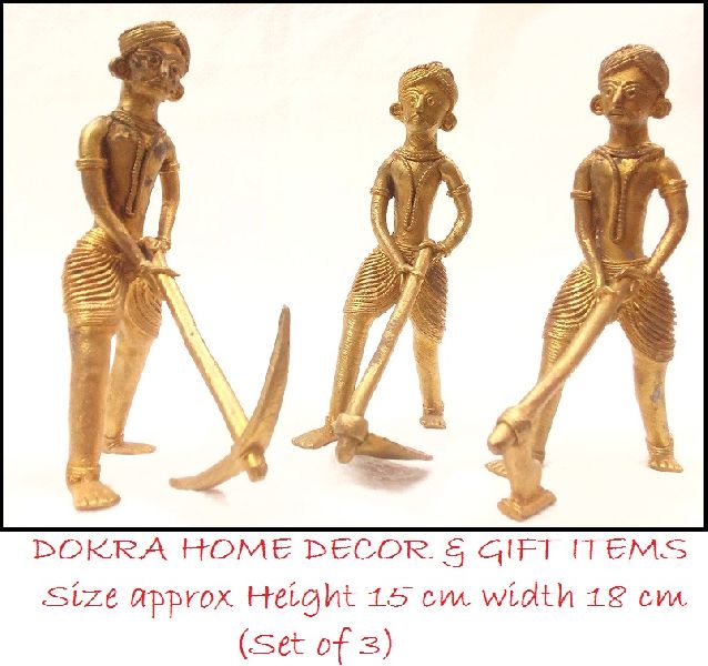 Excellent Collections of handmade unique designs of Dokra Home Decor