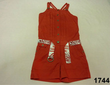 Kids Romper in Cotton fabrics Buttons, Age Group : Children