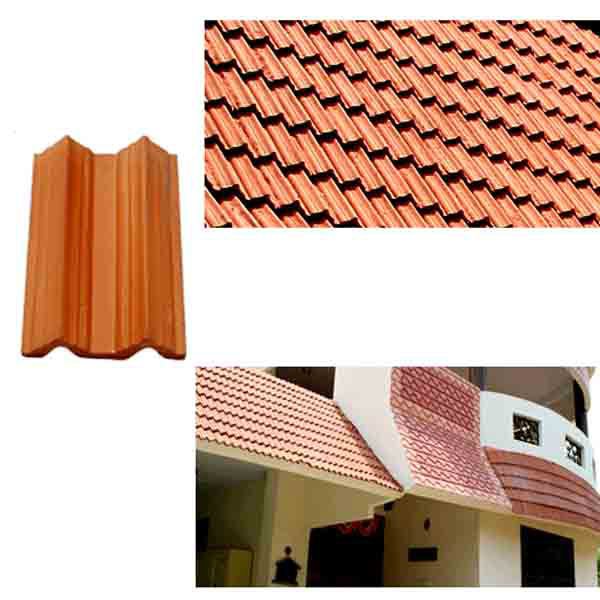 MRF Terracotta Clay Roof Tiles