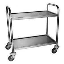 Stainless Steel Food Trolley, Capacity : 0-100 kg