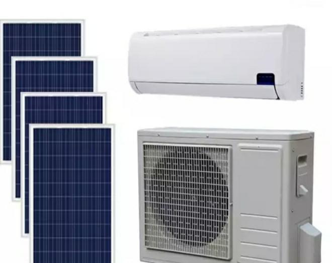 Fully Automatic Solar Split AC, Color : White