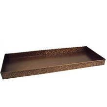 metal serving tray