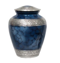 Blue Fire Urn, for Adult