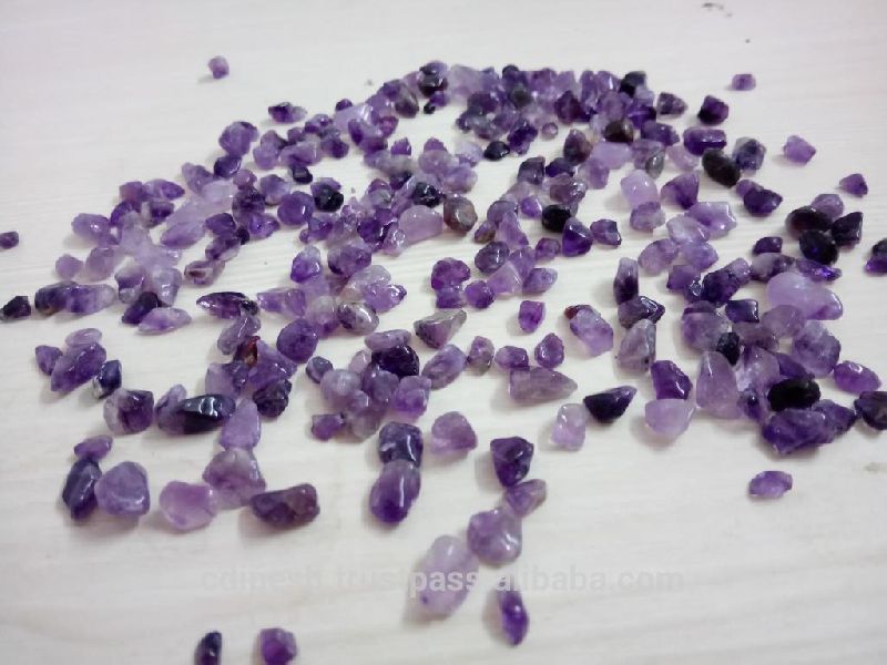 Amethyst quartz stone