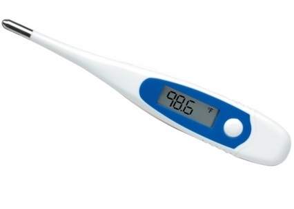 Digital thermometer, for Clinical, Color : White, Blue