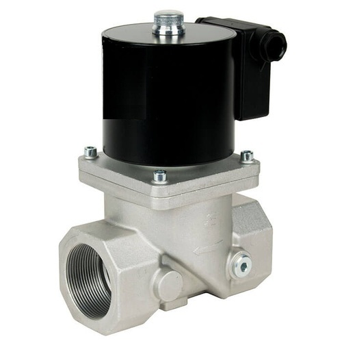 Indfoss High Pressure Automatic Gas Solenoid Valve, Feature : Blow-Out-Proof, Casting Approved