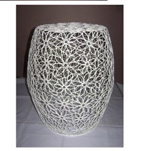 Metal Wire drum stool, Color : Customized Color