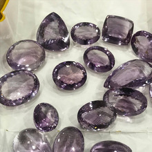 Oval Mixed Amethyst Stone, Size : above 100 carats each