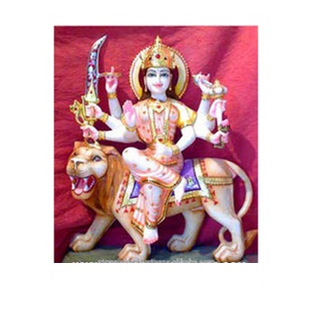 marble durga mata statue